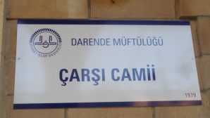 Çarşı Camii Tabelası Konusunda İkinci Skandal!