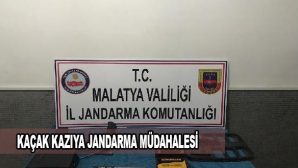 Kaçak Kazıya Jandarma Müdahalesi