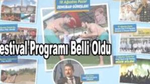 Güreş ve Kültür Festivali’nin Etkinlik Takvimi Belli Oldu