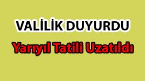 Yarıyıl Tatili Uzatıldı