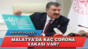 Malatya’da Kaç Corona Vakası Var?